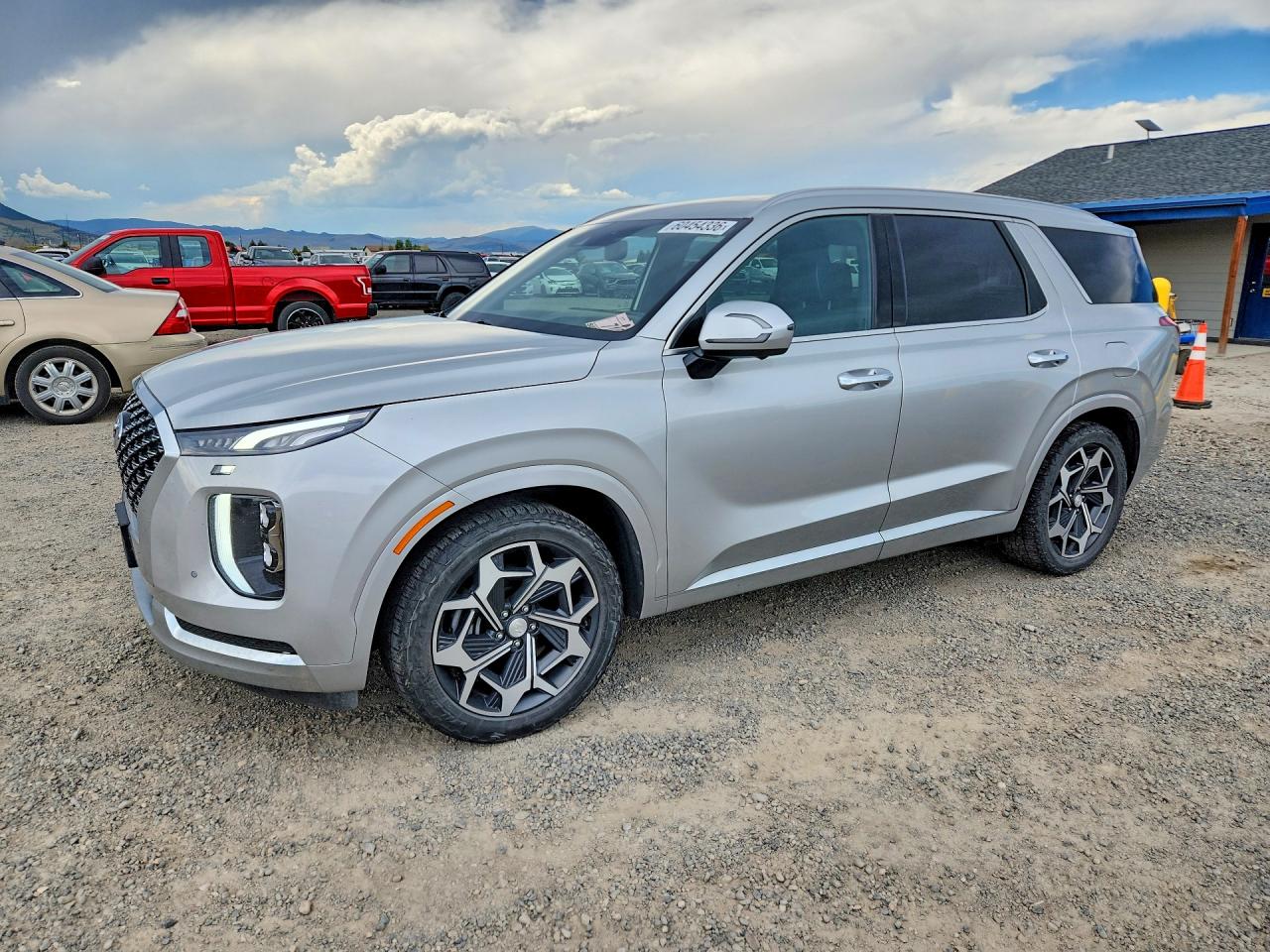 2021 Hyundai Palisade Calligraphy, VIN KM8R7DHE9MU308949 — Normal wear