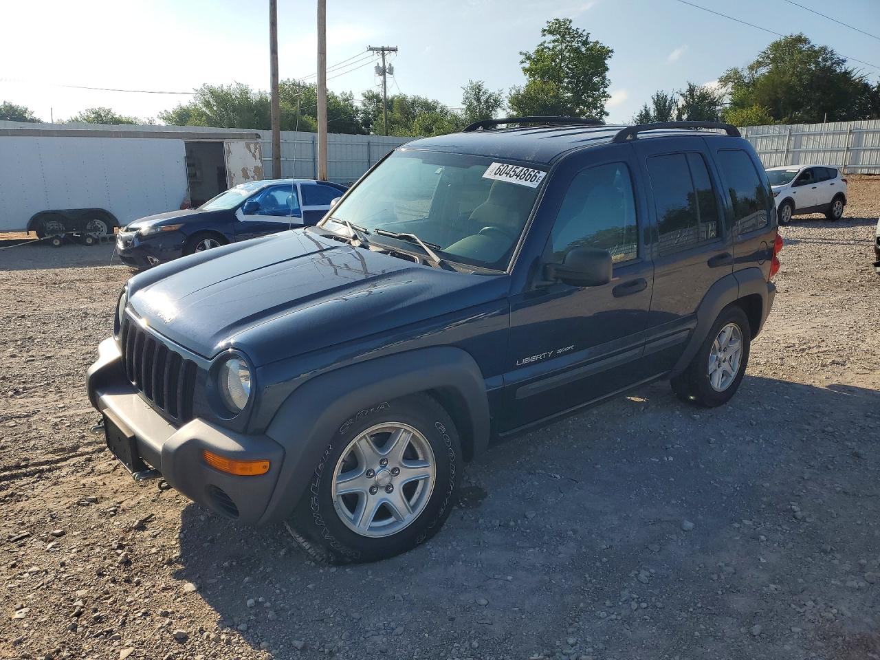 2003 Jeep Liberty Sport, VIN 1J4GL48K93W617721 — Frame damage