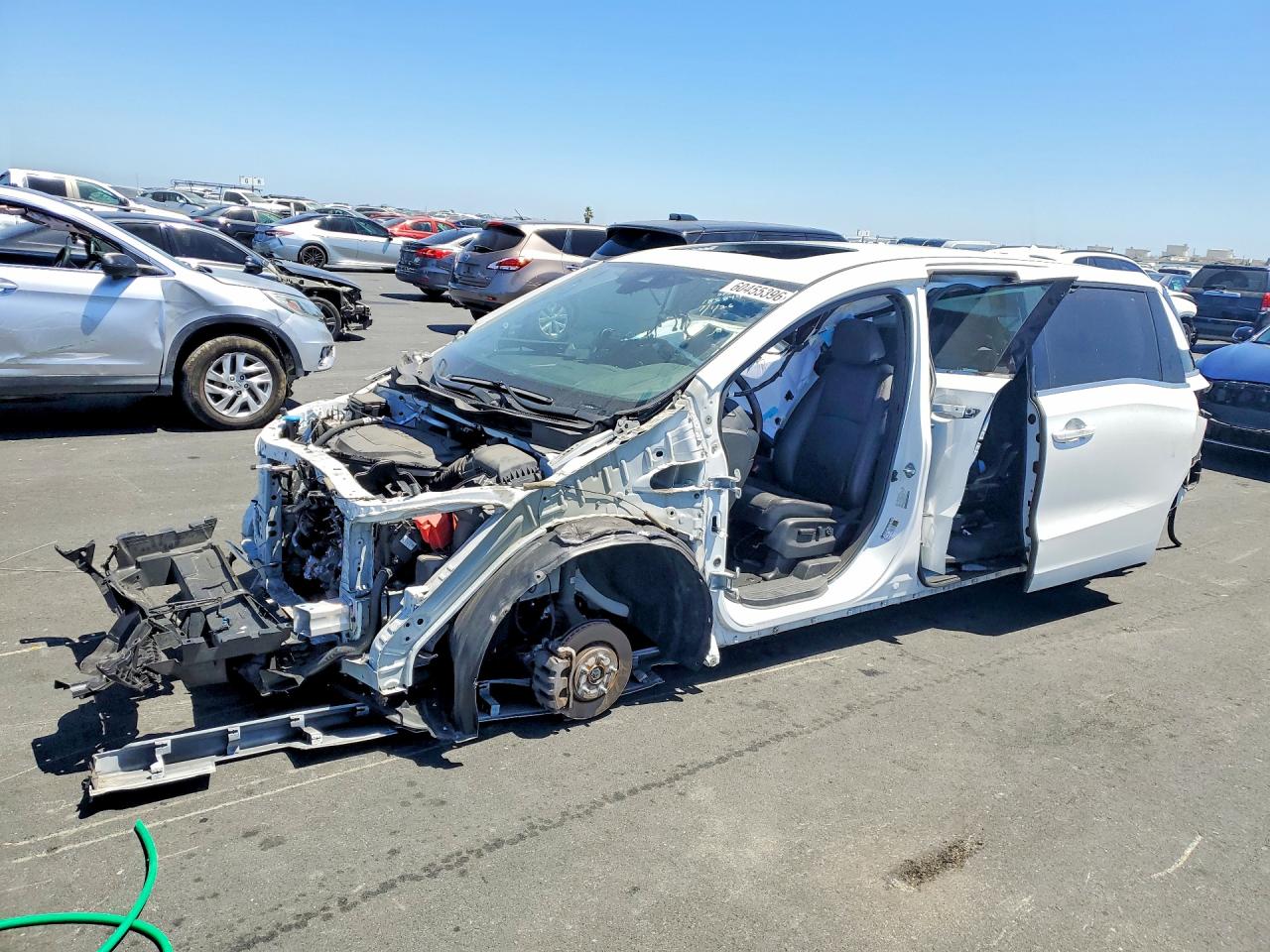 2023 Honda Odyssey Sport, VIN 5FNRL6H72PB065009 — Vandalism