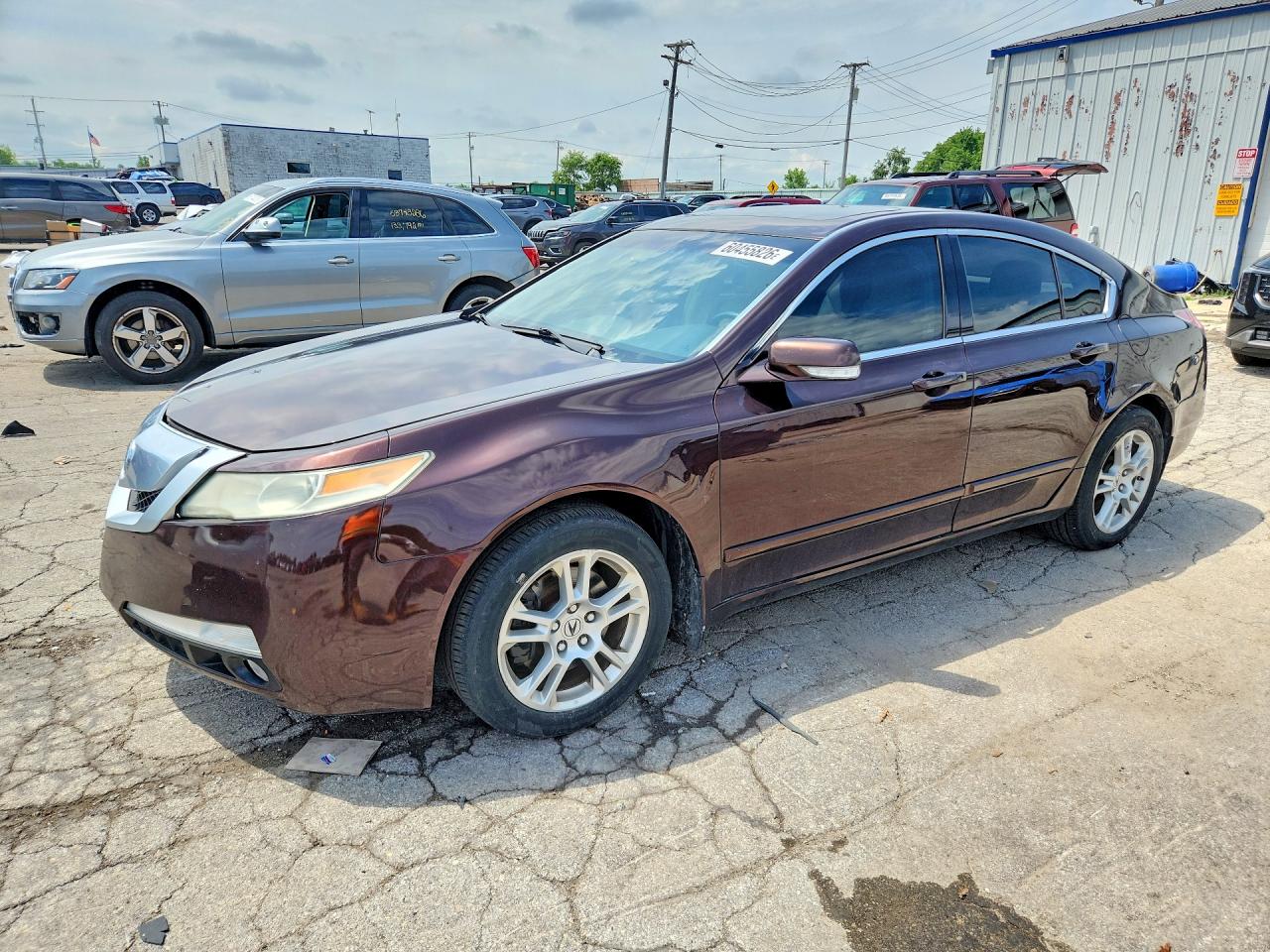 2011 Acura TL, VIN 19UUA8F20BA000858 — Зад