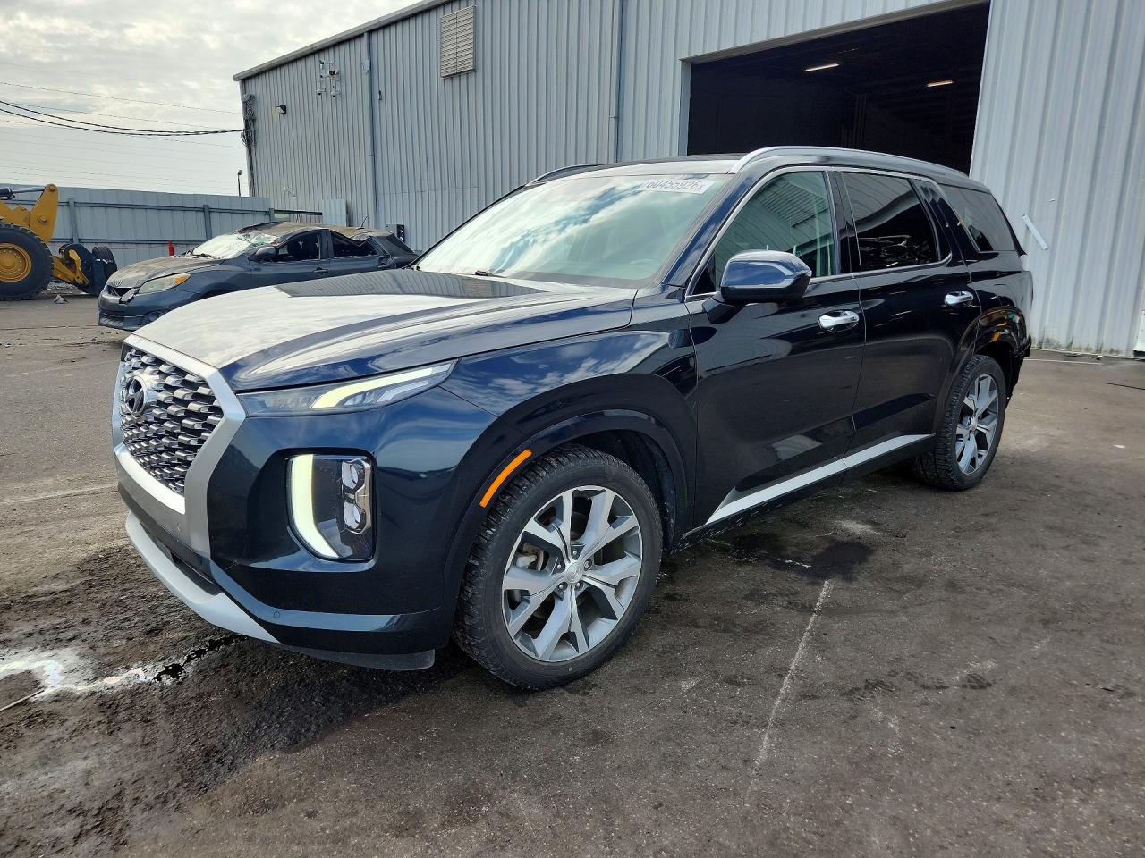 2021 Hyundai Palisade Limited, VIN KM8R54HE8MU180693 — Rear end