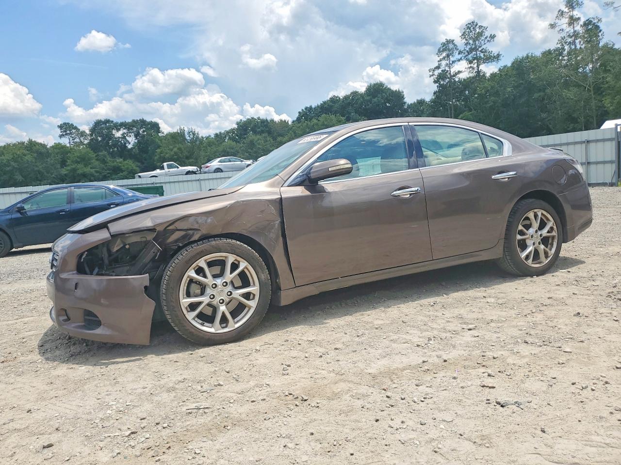 2012 Nissan Maxima SV, VIN 1N4AA5AP0CC808450 — Перед