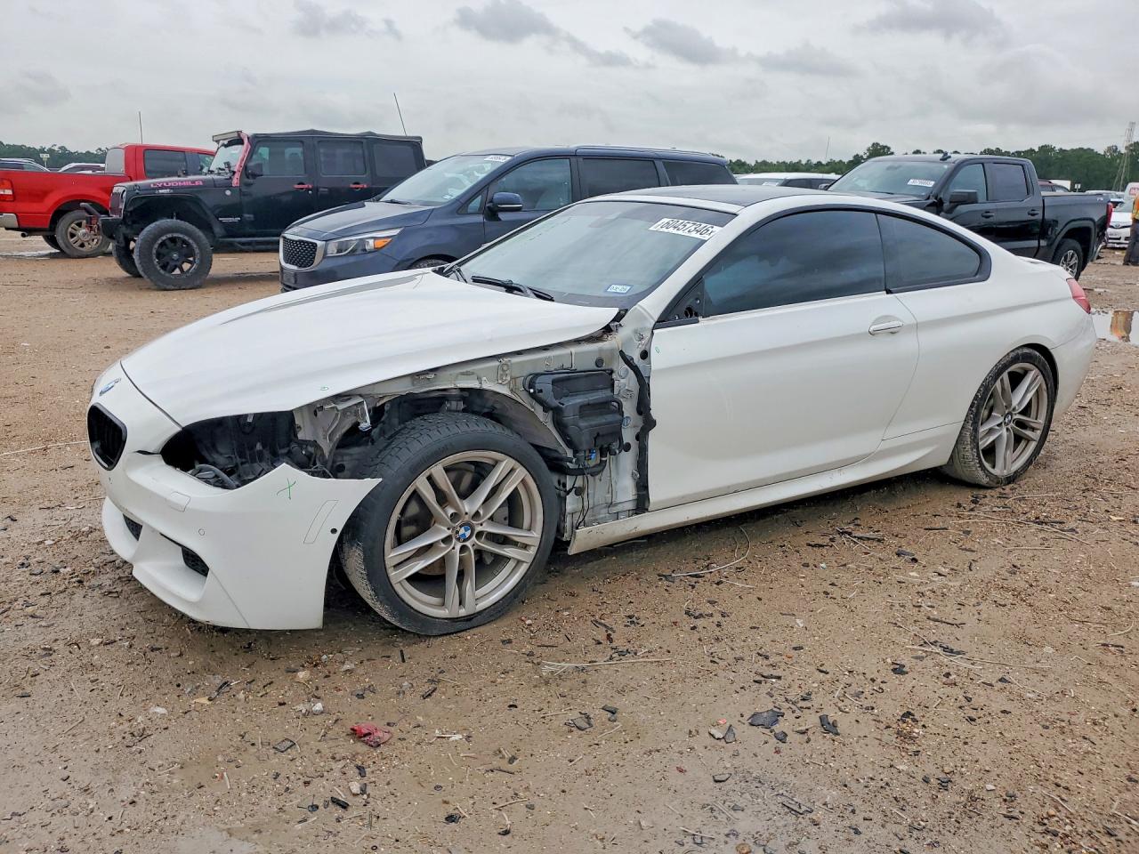 2013 BMW 6 Series 650i xDrive, VIN WBAYM1C55DDZ02398 — Front end