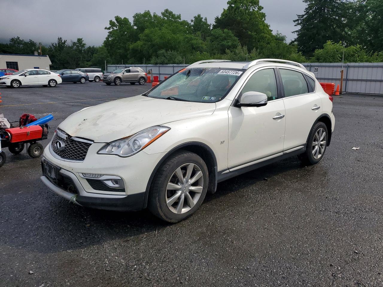 2017 Infiniti QX50, VIN JN1BJ0RR7HM401270 — Front end