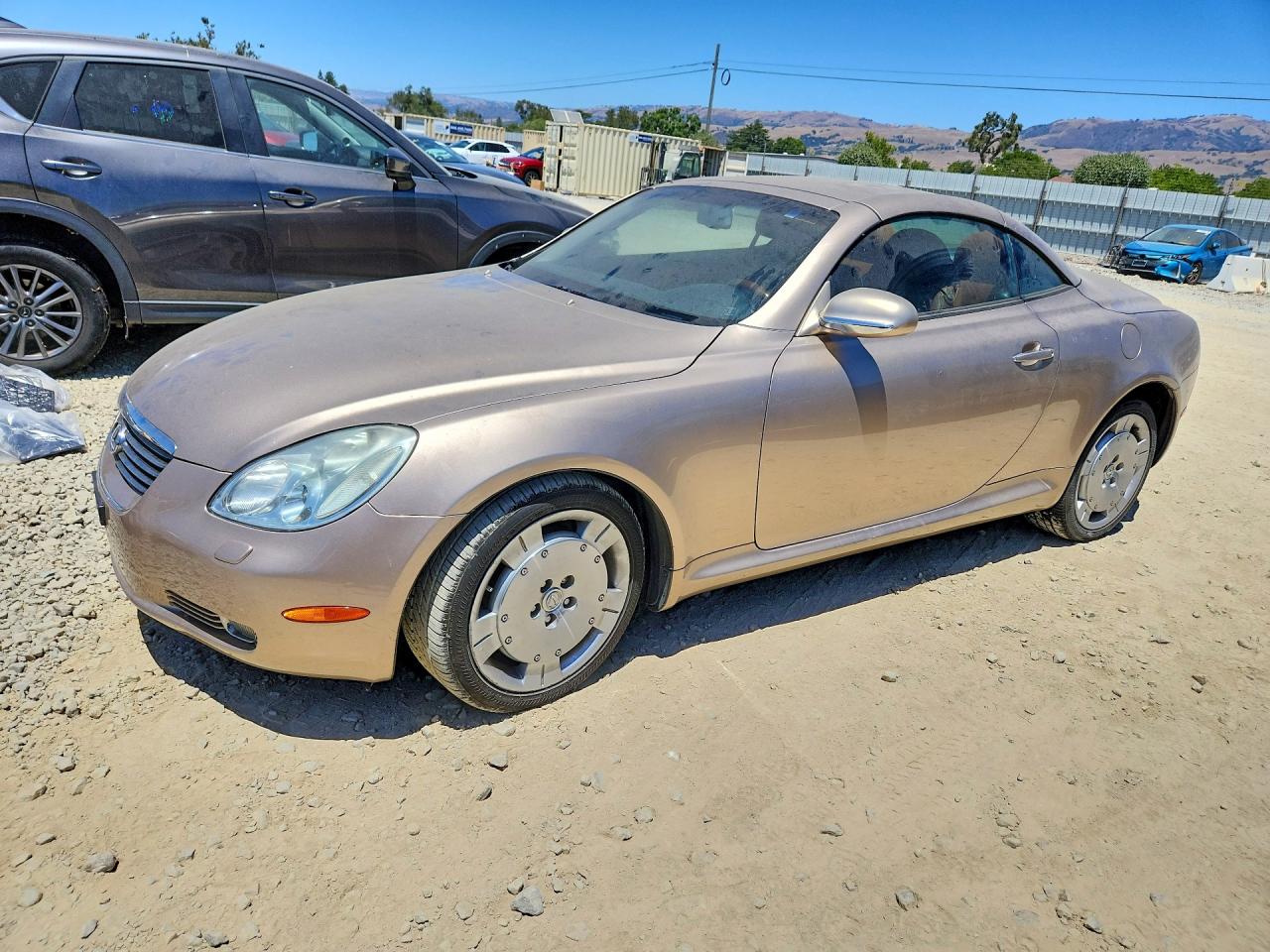 2002 Lexus SC 430, VIN JTHFN48Y920005924 — Minor dents and scratches