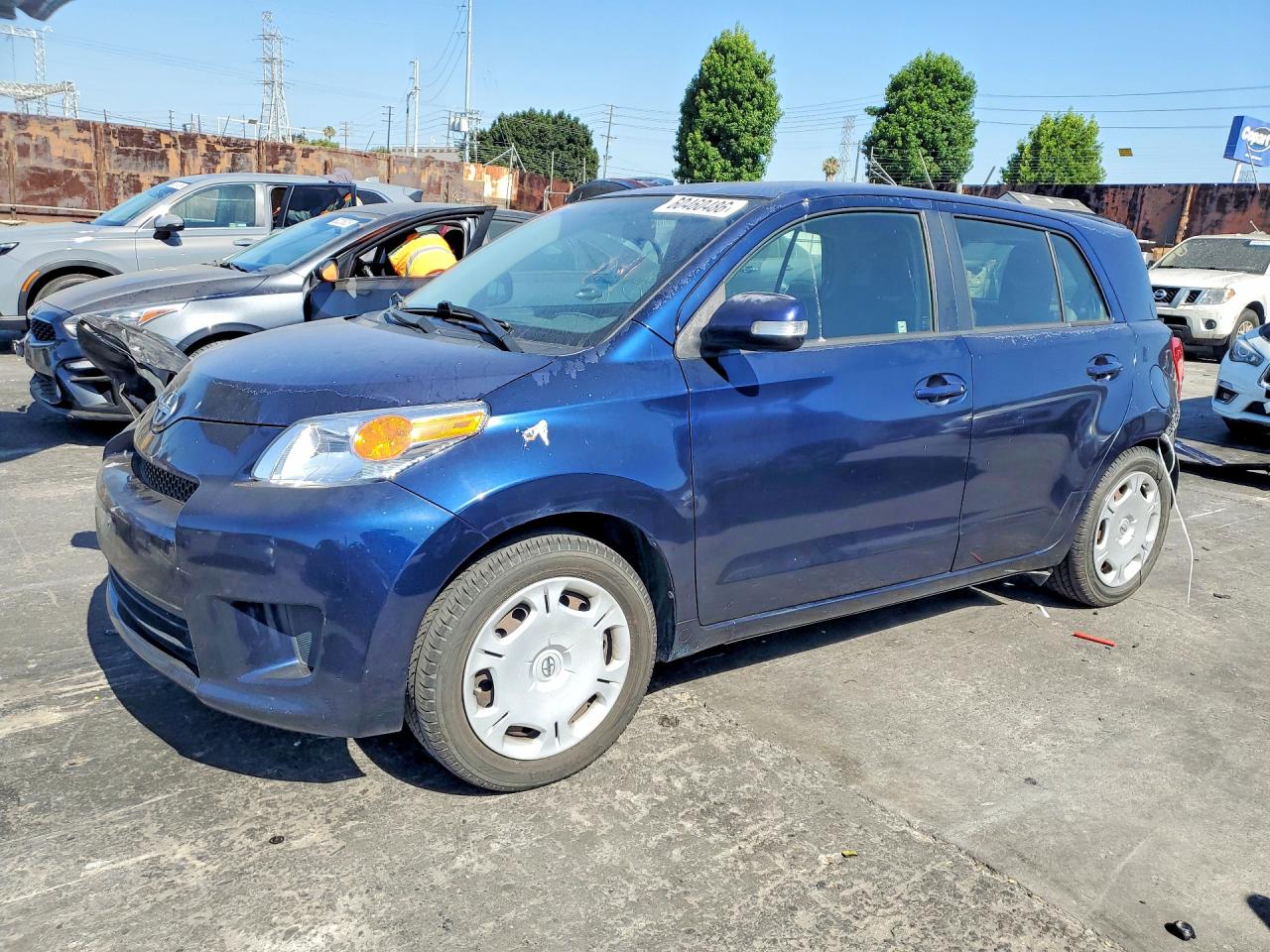 2012 Scion xD, VIN JTKKU4B43C1019508 — Rear end