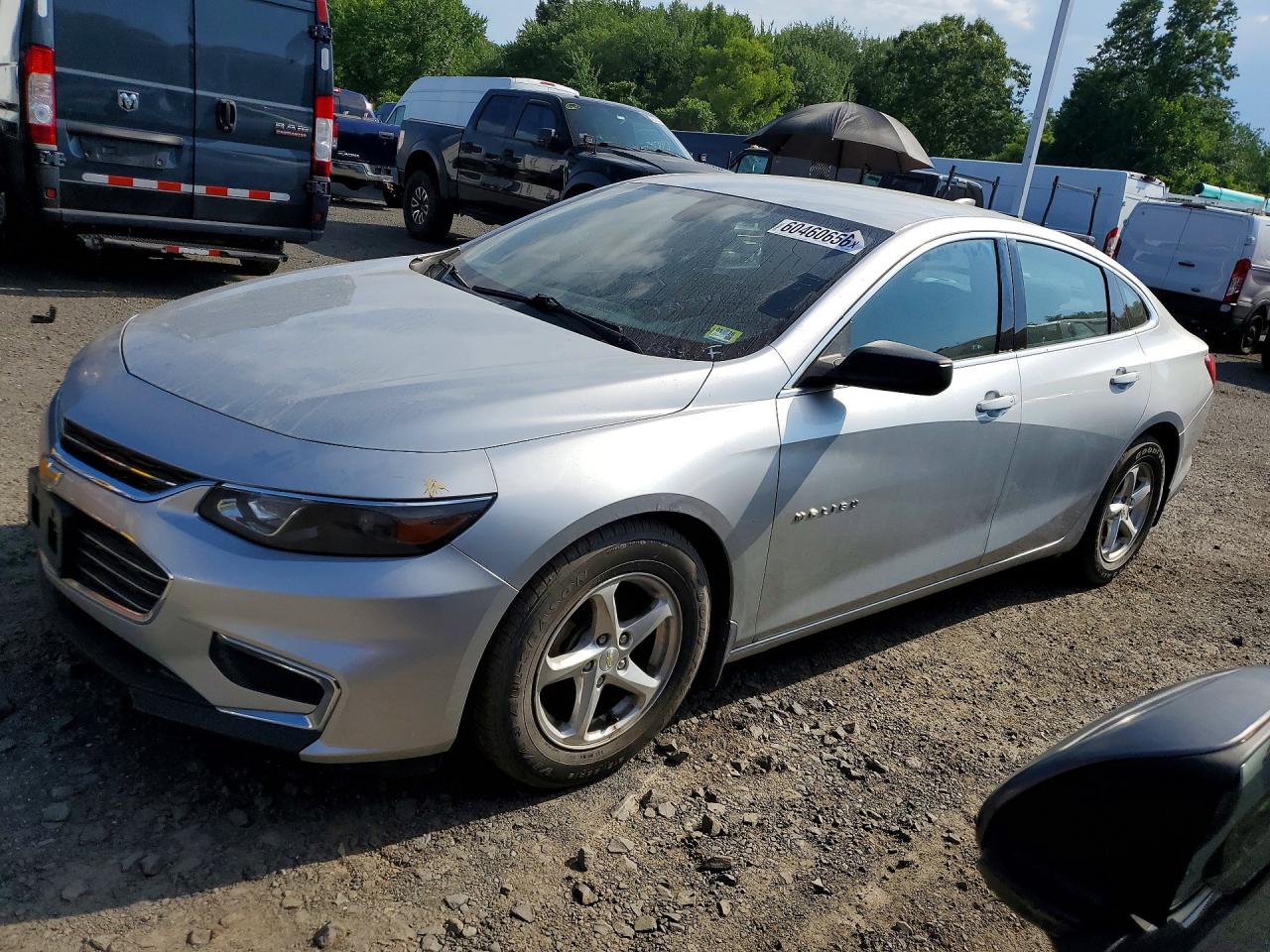 2017 Chevrolet Malibu LS, VIN 1G1ZB5ST1HF280602 — Minor dents and scratches