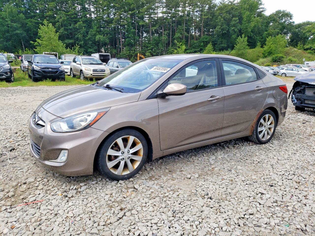 2013 Hyundai Accent GLS, VIN KMHCU4AE5DU463569 — Обычный износ