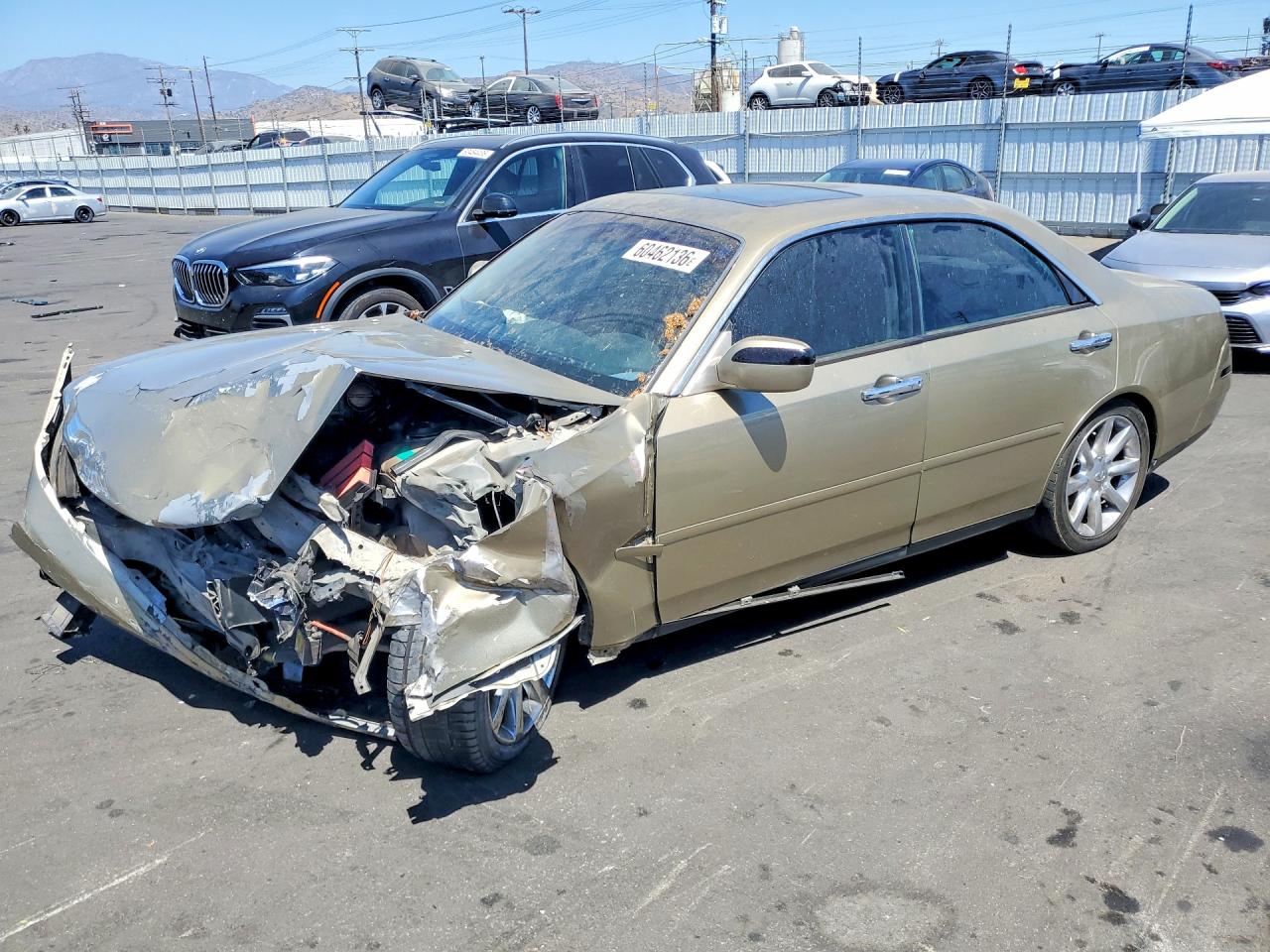 2003 Infiniti M, VIN JNKAY41E03M003698 — Front end