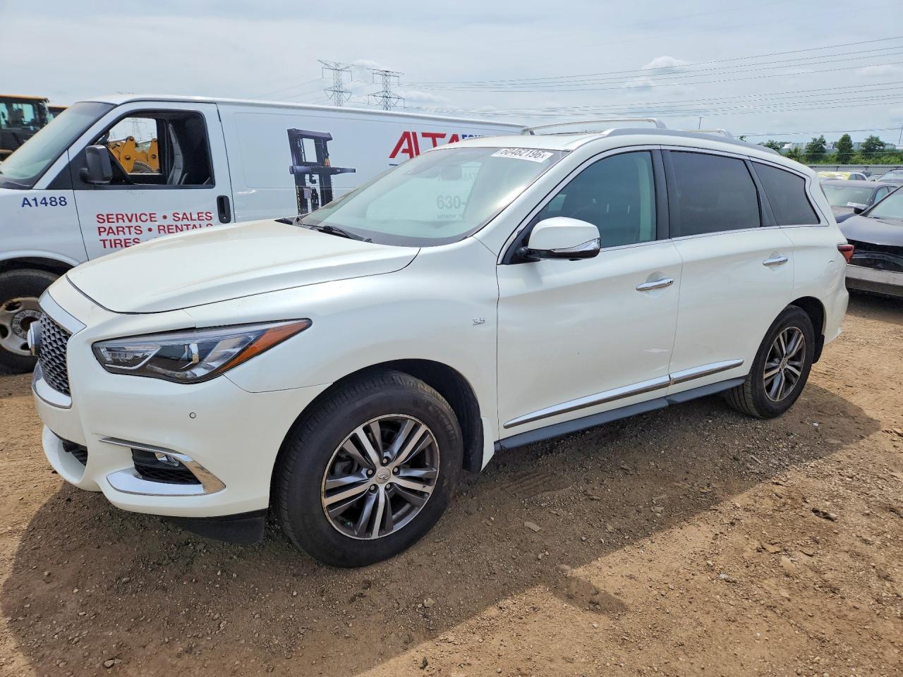 2020 Infiniti QX60 Luxe, VIN 5N1DL0MM0LC509722 — Roof