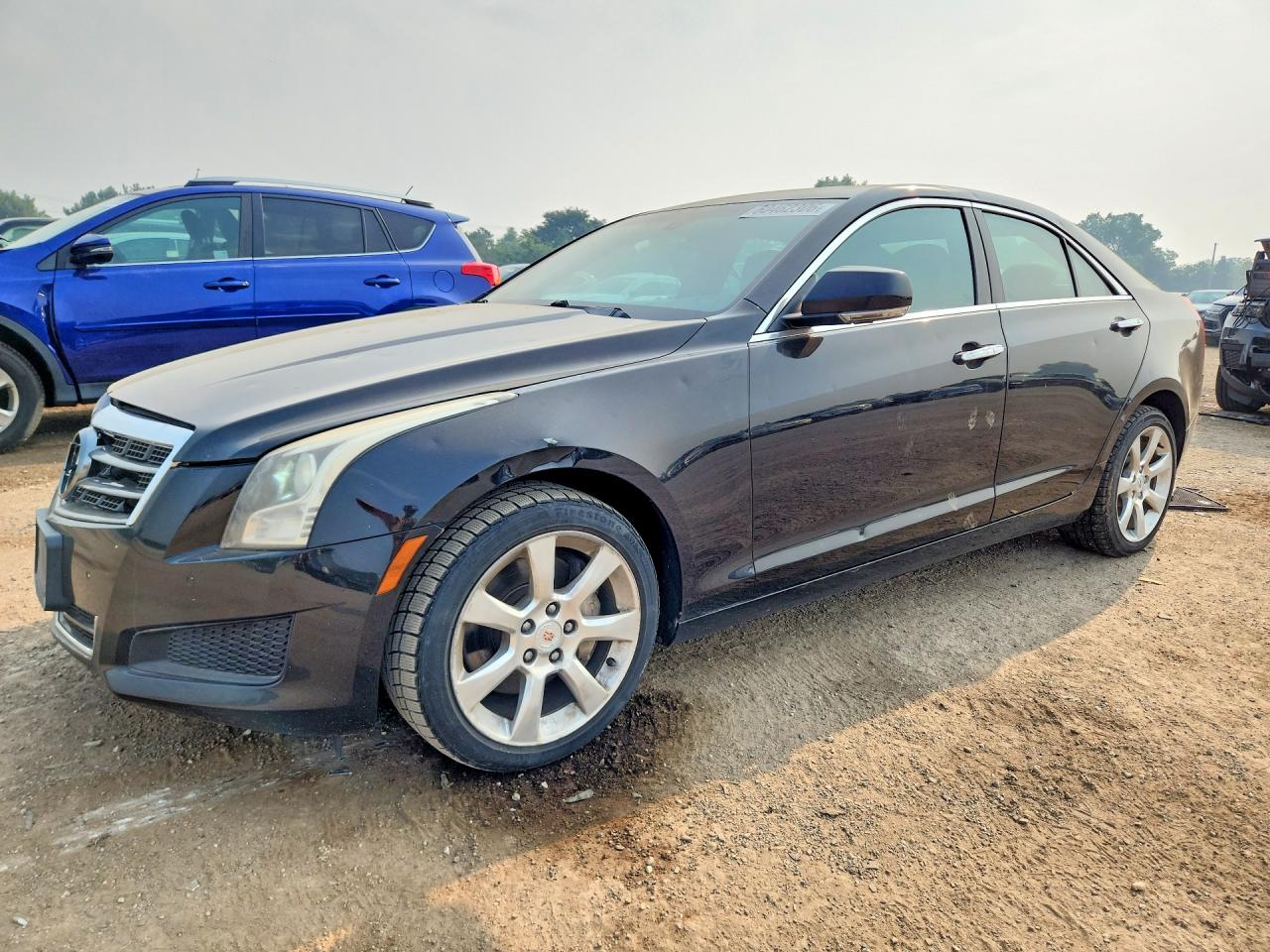2014 Cadillac ATS Luxury AWD, VIN 1G6AH5RX6E0128733 — Hail