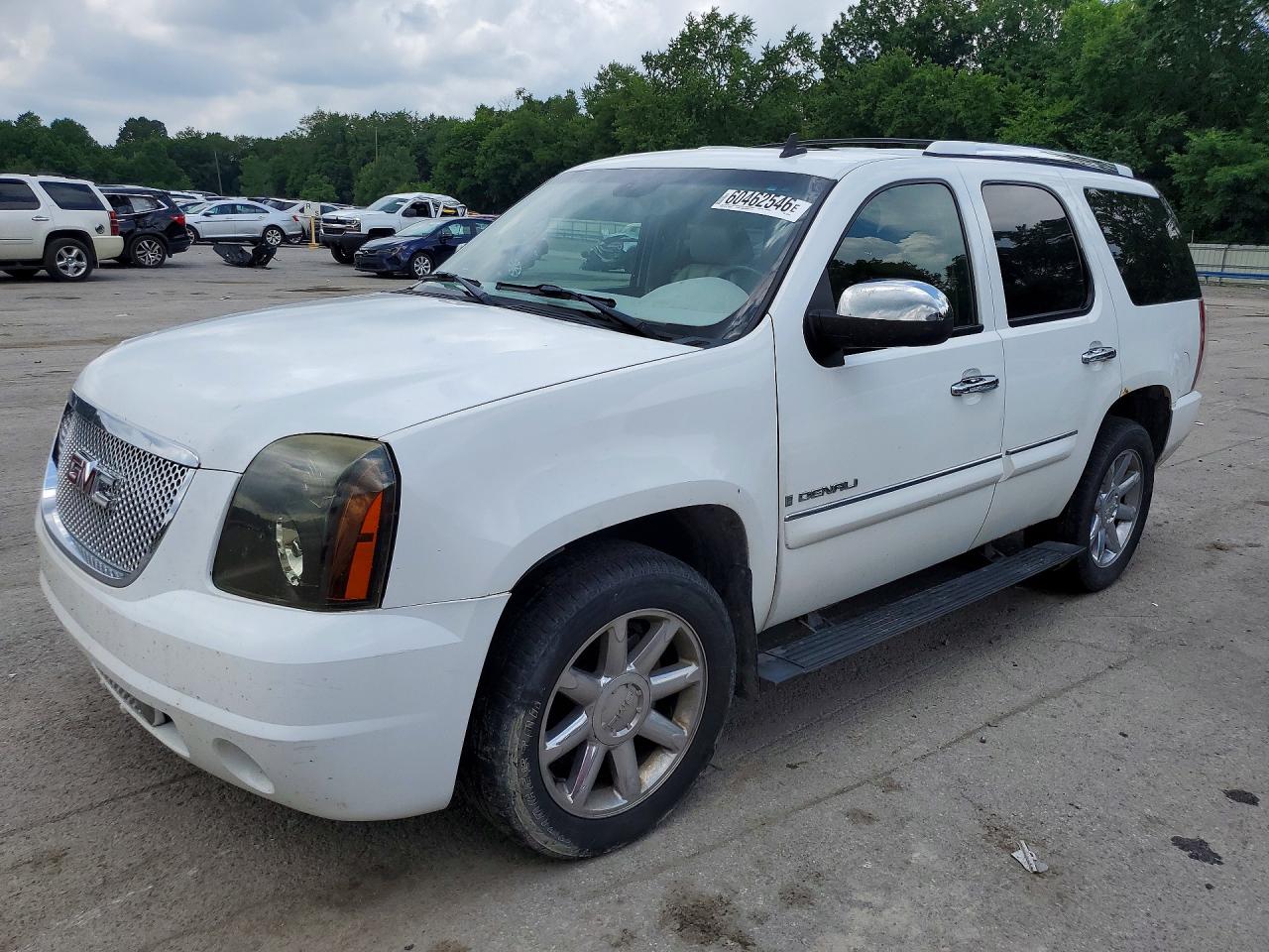2007 GMC Yukon Denali, VIN 1GKFK63847J395916 — Rear end
