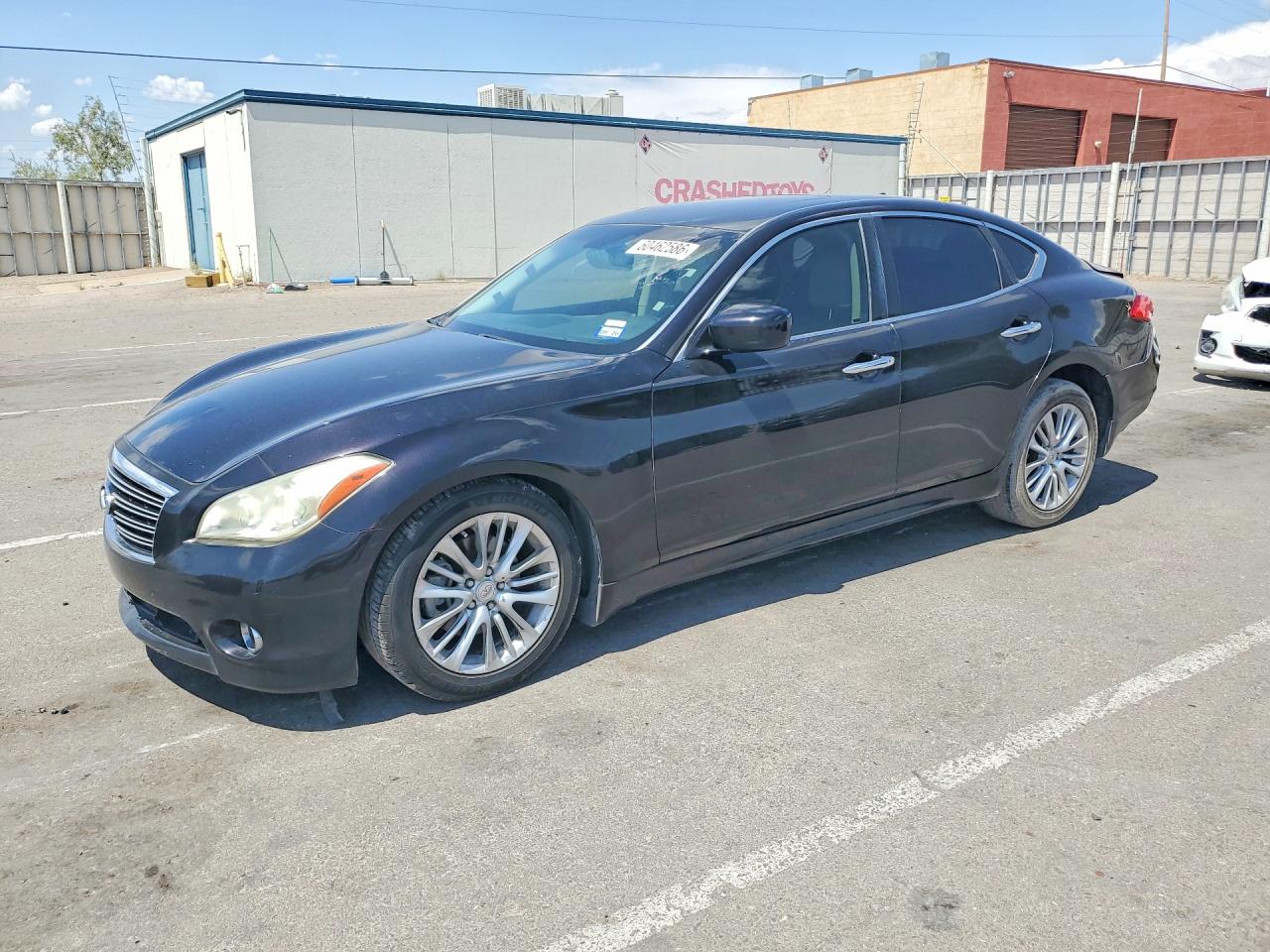 2012 Infiniti M, VIN JN1BY1AR5CM395510 — Rear end