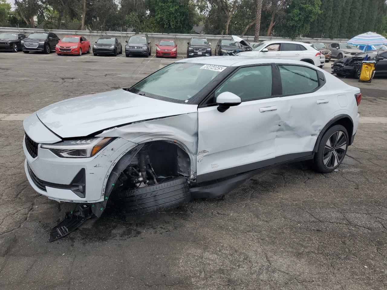 2023 Polestar 2, VIN YSMED3KA6PL150774 — Undercarriage
