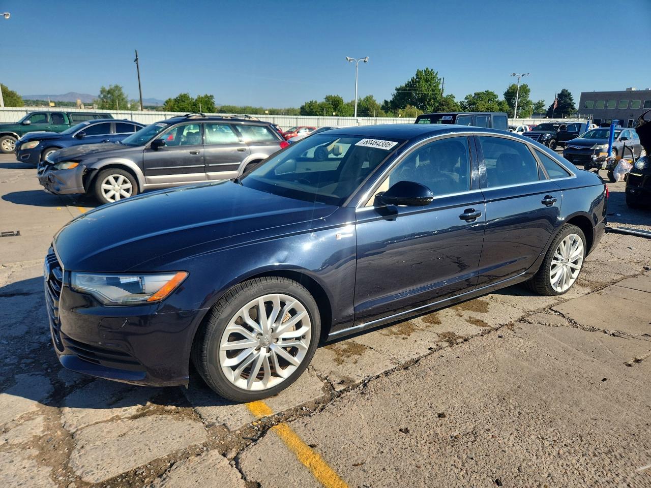 2014 Audi A6 Premium Plus, VIN WAUFGAFC4EN071125 — Hail