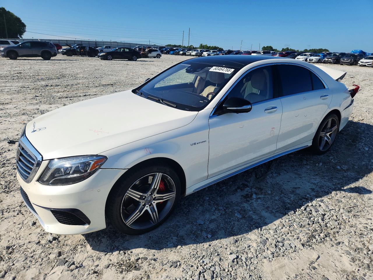 2015 Mercedes-Benz S 63 AMG, VIN WDDUG7JB2FA103712 — Rear end