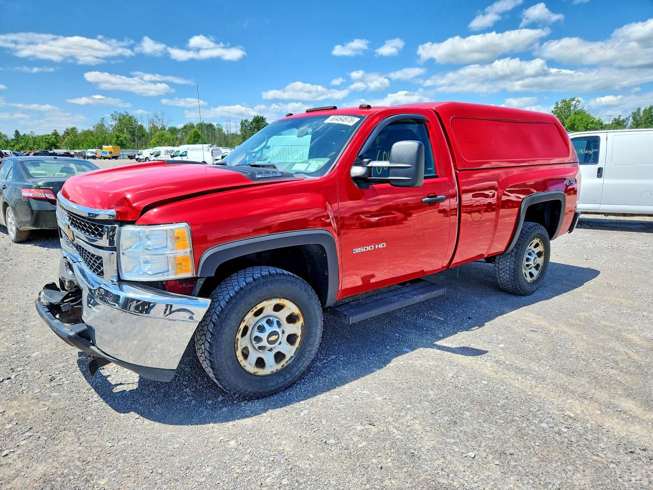 2014 Chevrolet Silverado 3500HD Work Truck, VIN 1GC0KZCG2EF129028 — Front end