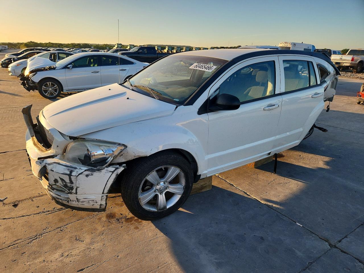 2010 Dodge Caliber SXT, VIN 1B3CB4HA5AD619006 — Rear end