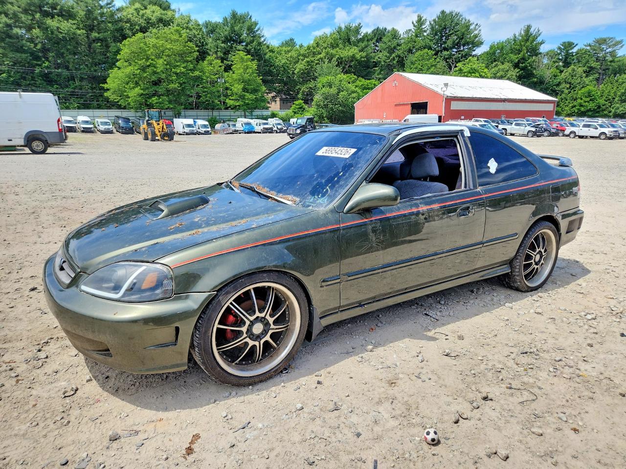 1999 Honda Civic EX, VIN 1HGEJ8240XL048710 — Бок