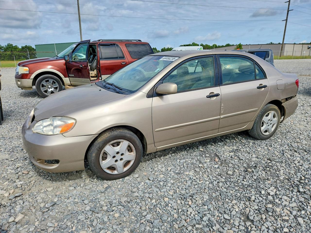 2008 Toyota Corolla CE, VIN 1NXBR32E58Z974677 — Front end