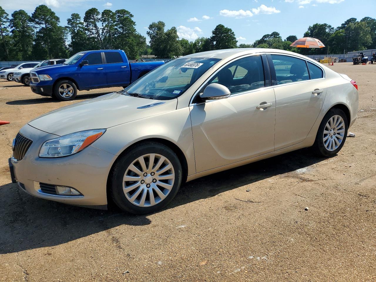 2012 Buick Regal, VIN 2G4GR5EK9C9139545 — Engine fire