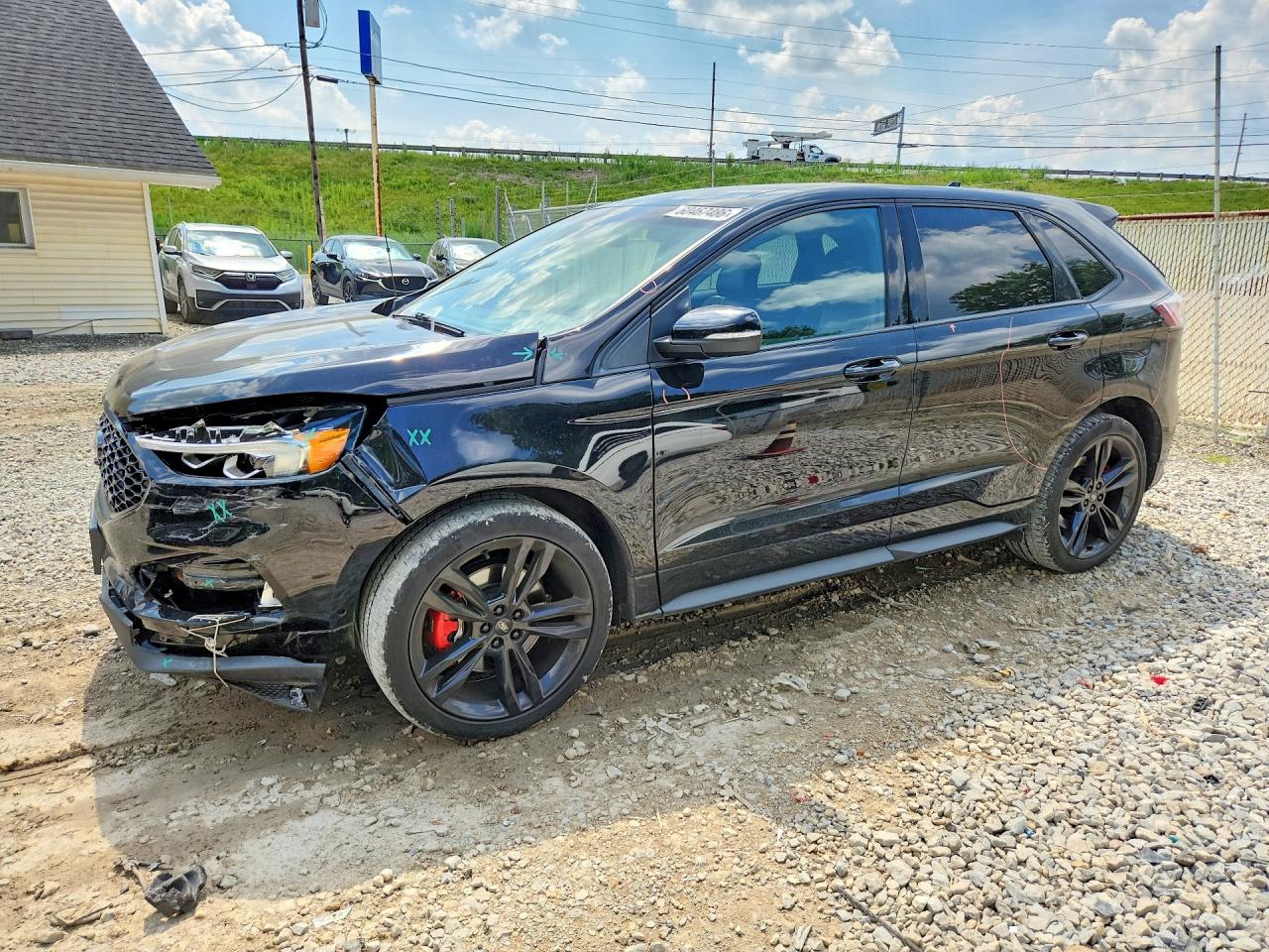 2019 Ford Edge ST, VIN 2FMPK4AP3KBC70266 — Front end