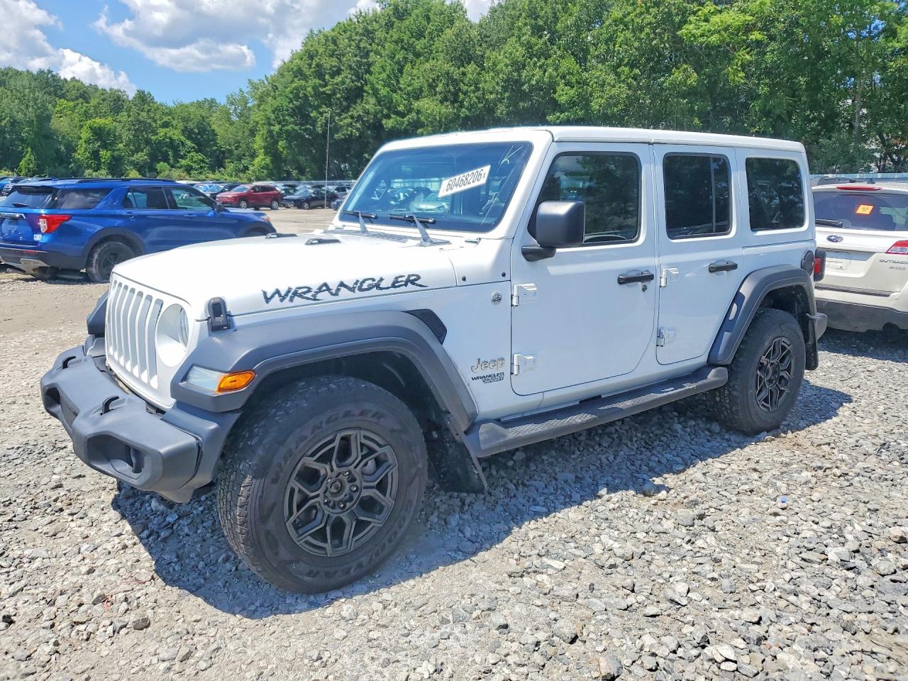 2018 Jeep Wrangler Unlimited Sport, VIN 1C4HJXDG1JW104804 — Minor dents and scratches
