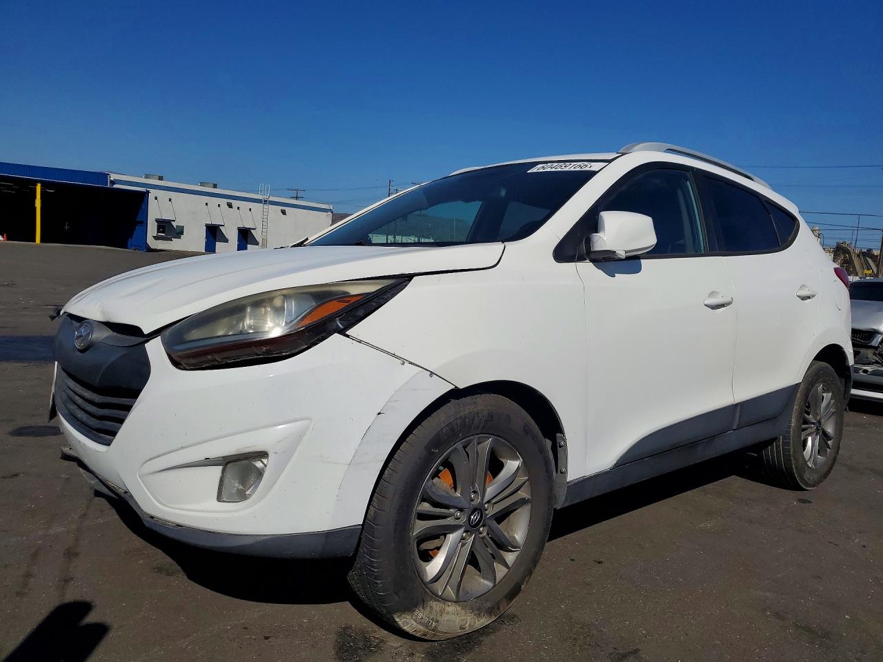 2015 Hyundai Tucson SE, VIN KM8JU3AG7FU092680 — Front end