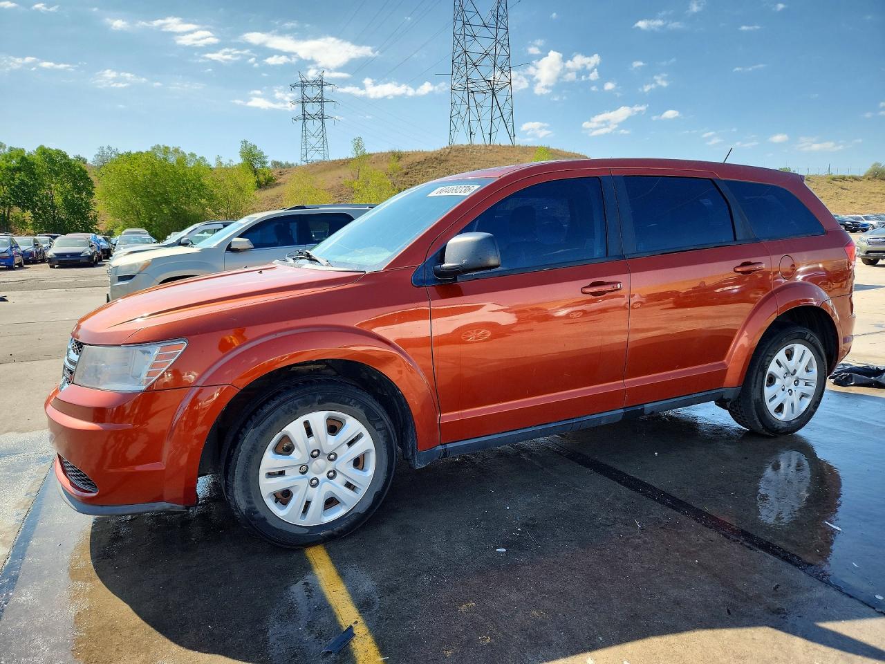 2014 Dodge Journey American Value, VIN 3C4PDCAB0ET134036 — Hail