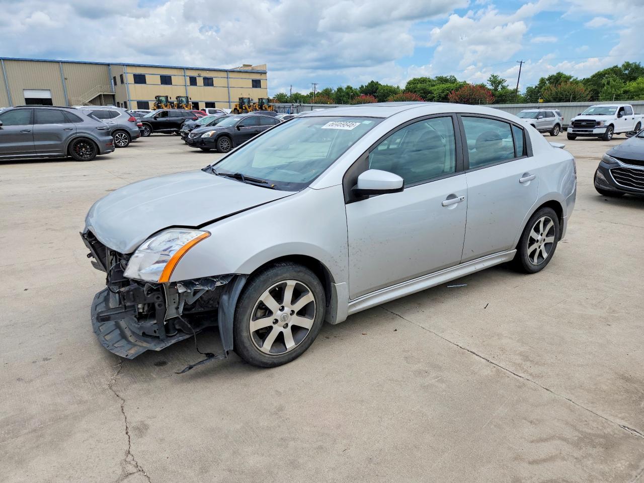 2012 Nissan Sentra SR, VIN 3N1AB6AP4CL754476 — Front end