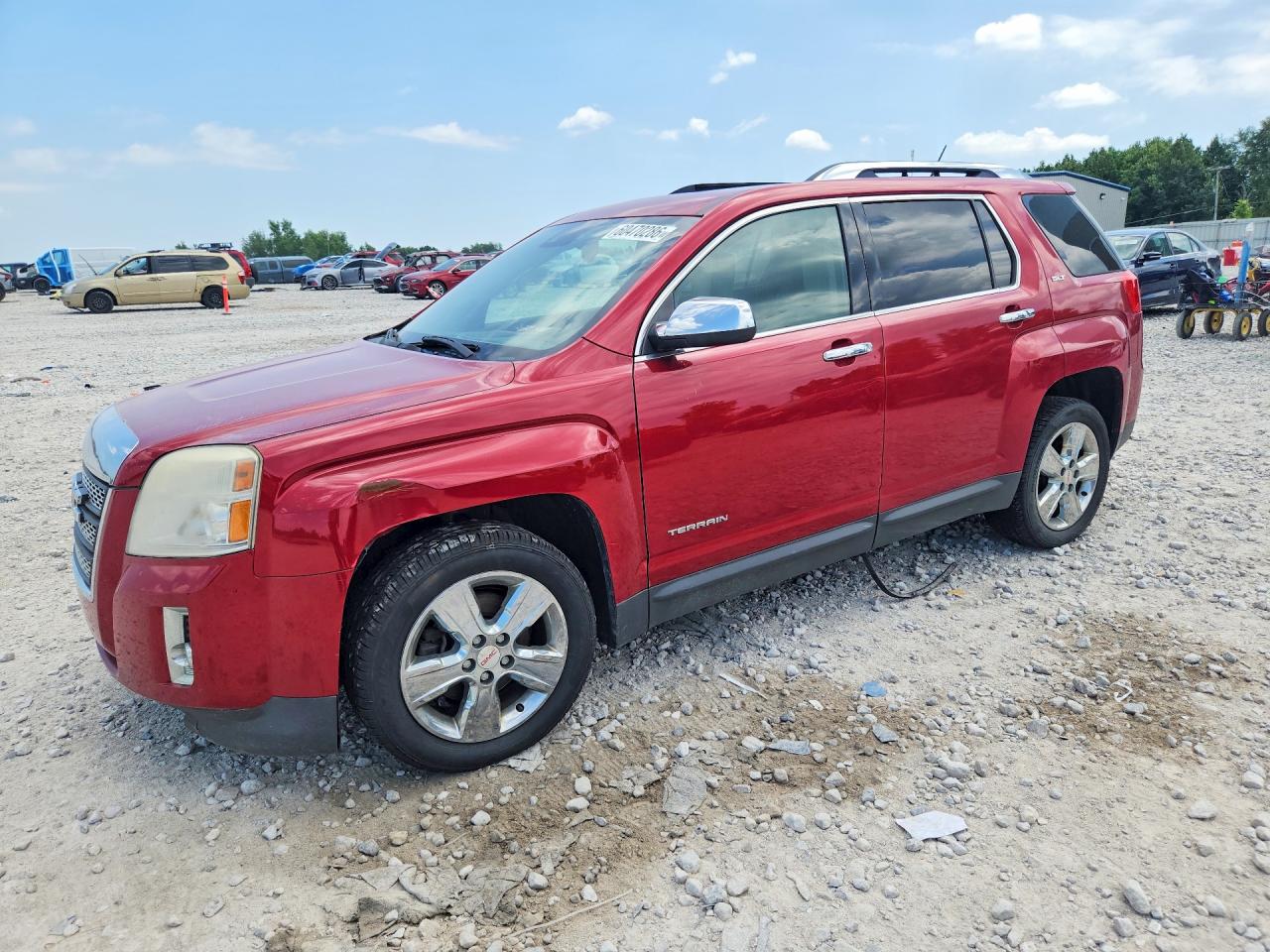 2014 GMC Terrain SLT, VIN 2GKALTEK6E6112053 — Front end