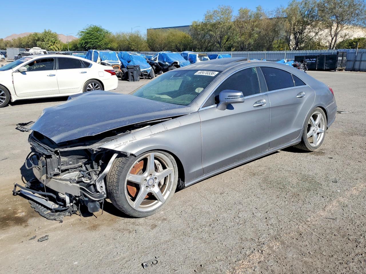 2014 Mercedes-Benz CLS 550, VIN WDDLJ7DB4EA116369 — Front end