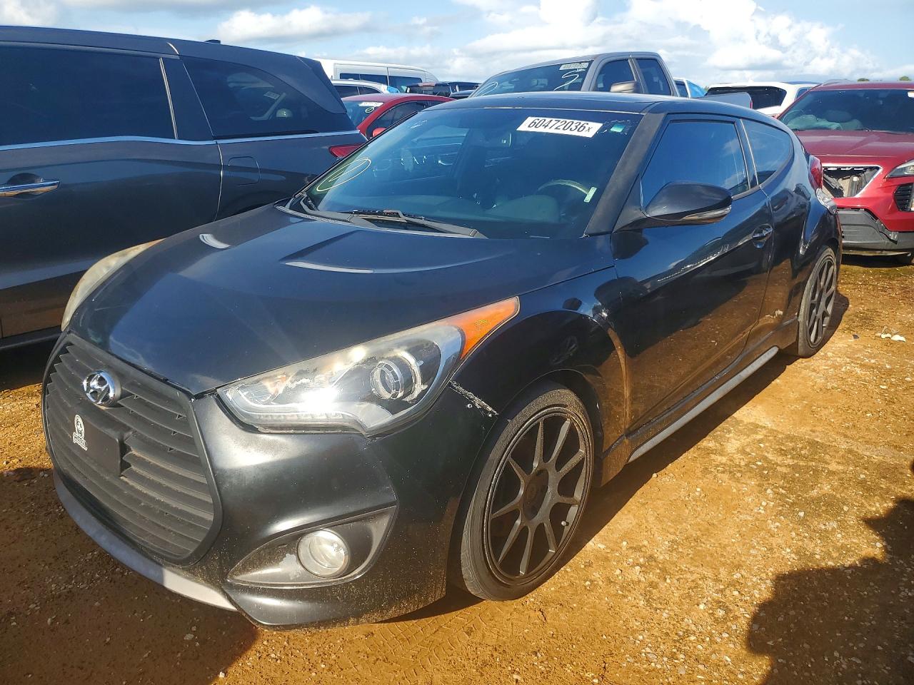 2015 Hyundai Veloster Turbo, VIN KMHTC6AE3FU249259 — Механическое