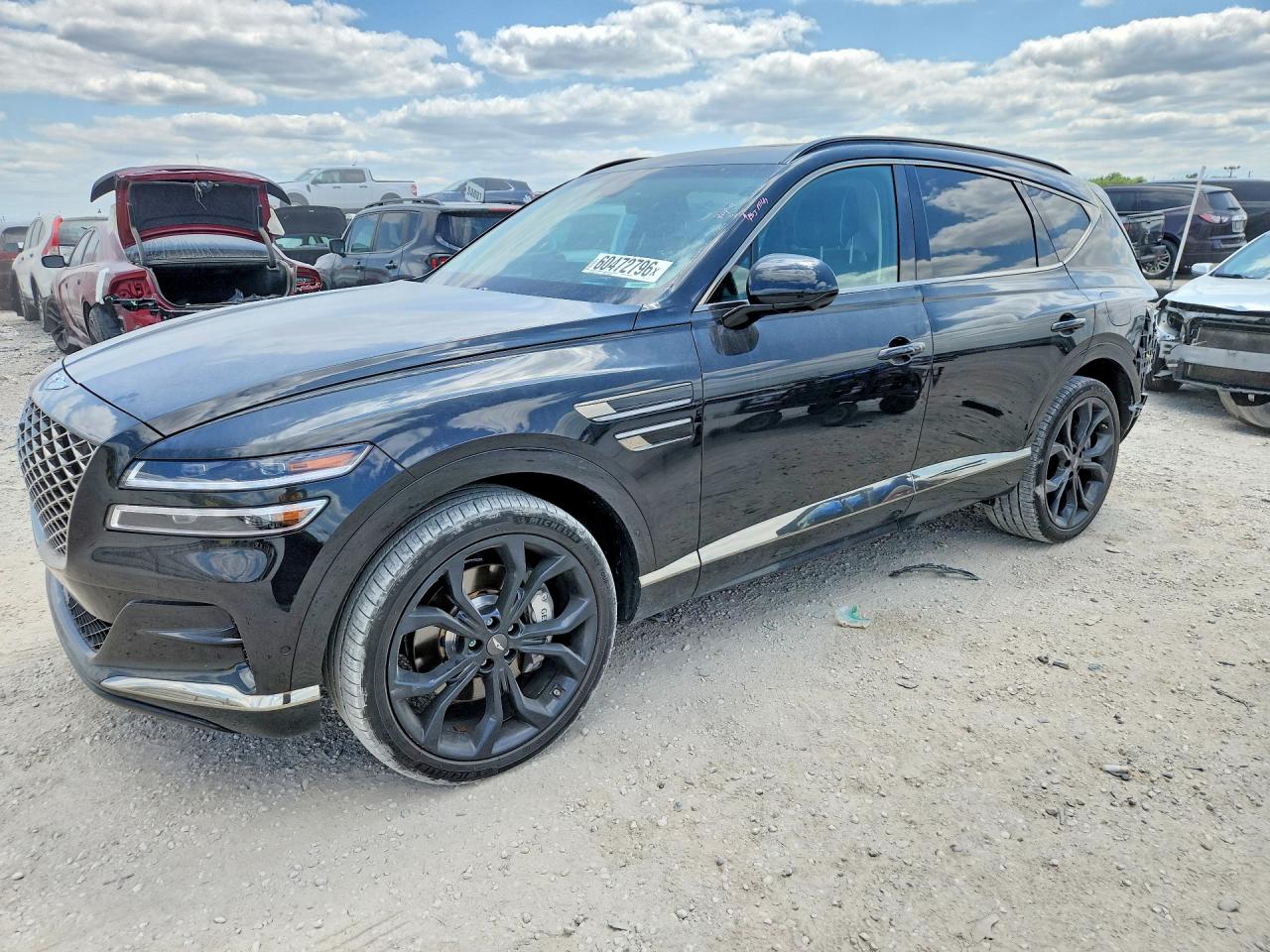2024 Genesis GV80 Prestige Signature, VIN KMUHCESC5RU167293 — Rear end