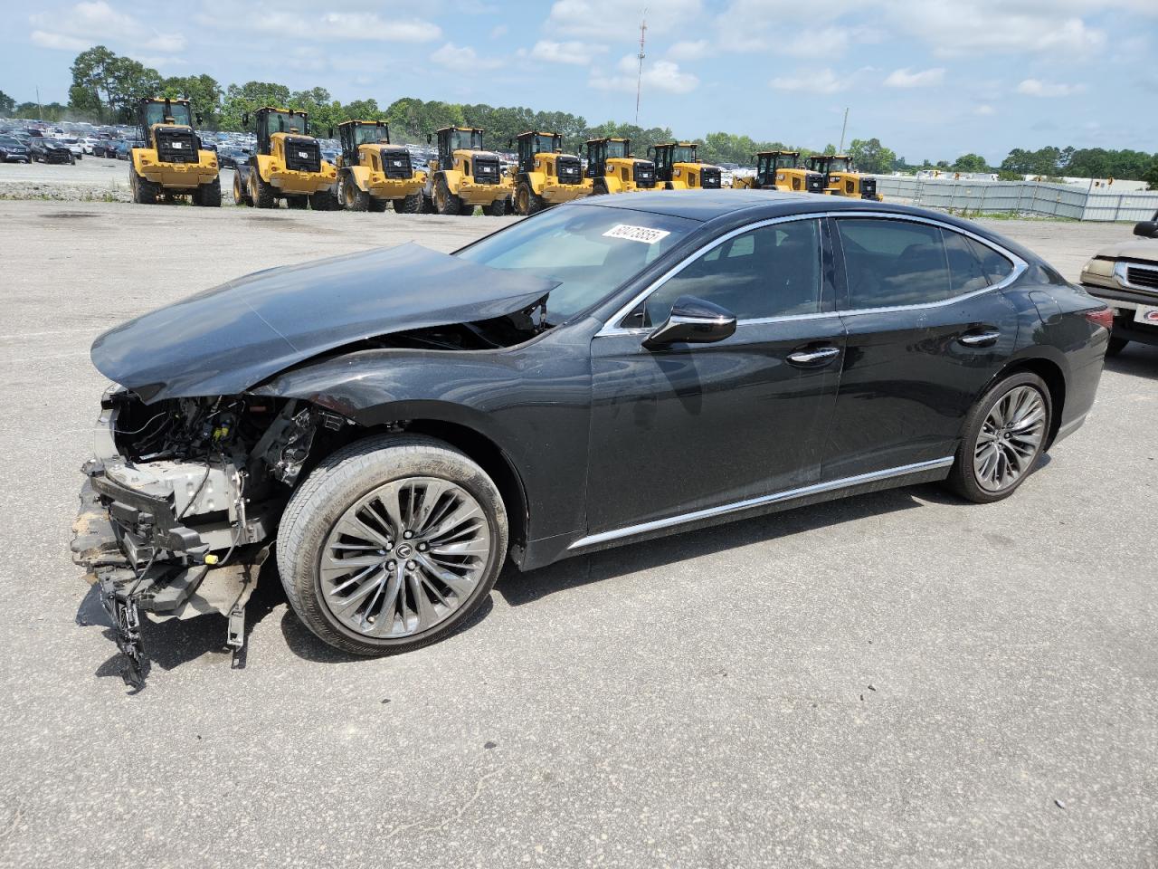 2022 Lexus LS 500, VIN JTHD51FF4N5015713 — Front end