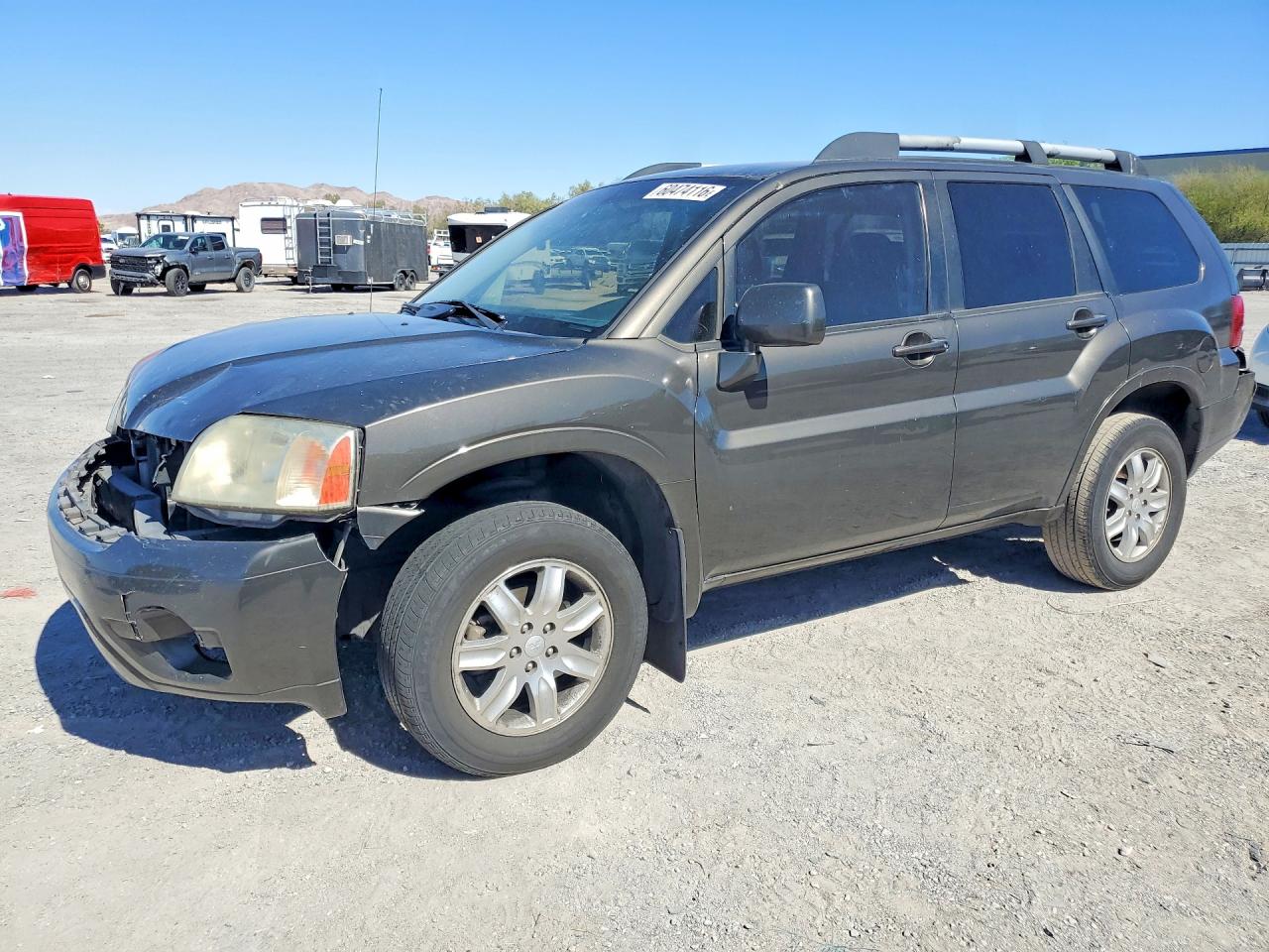 2010 Mitsubishi Endeavor LS, VIN 4A4JM2AS1AE016452 — Front end