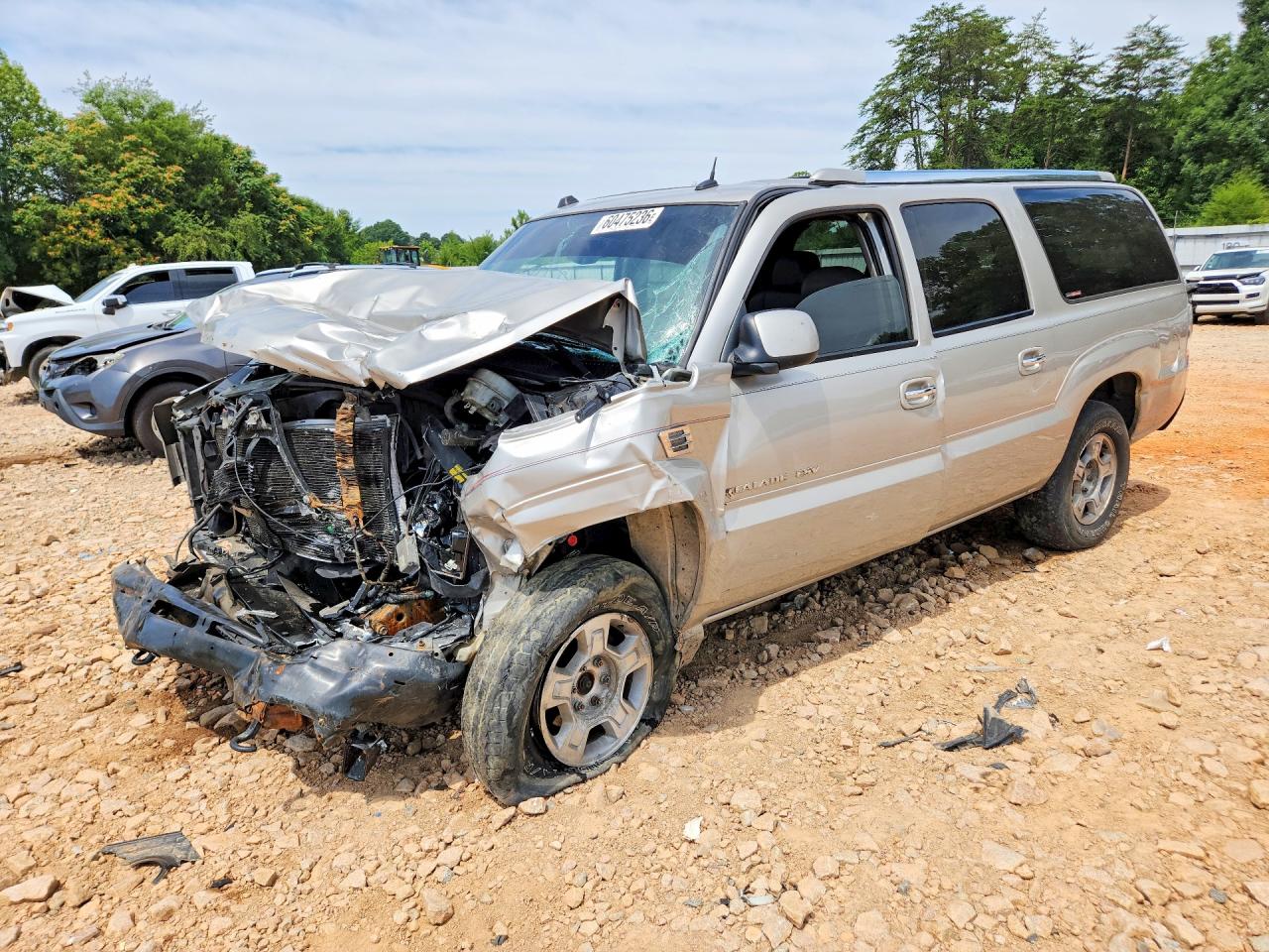 2004 Cadillac Escalade ESV, VIN 3GYFK66N14G213240 — Перед