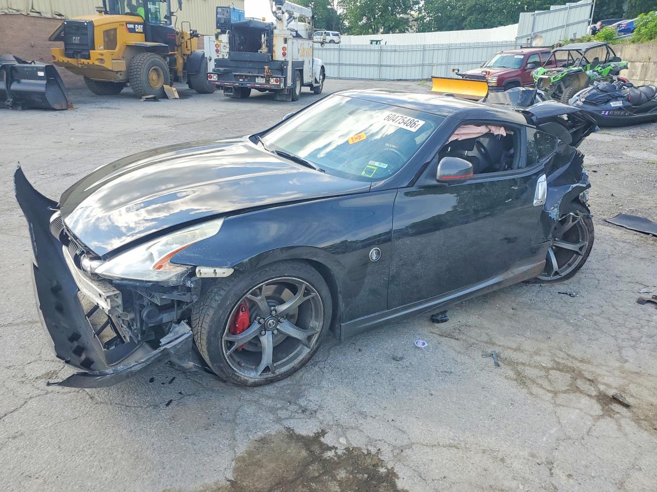 2014 Nissan 370Z Nismo, VIN JN1AZ4EH8EM630657 — Rear end