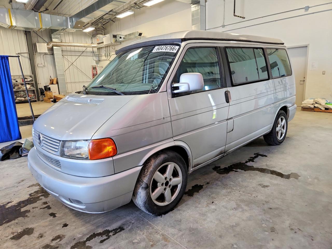 2002 Volkswagen EuroVan MV, VIN WV2NB47042H045932 — Undercarriage