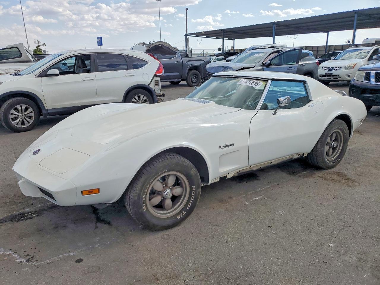 1975 Chevrolet Corvette, VIN 1Z37J5S423691 — Stripped