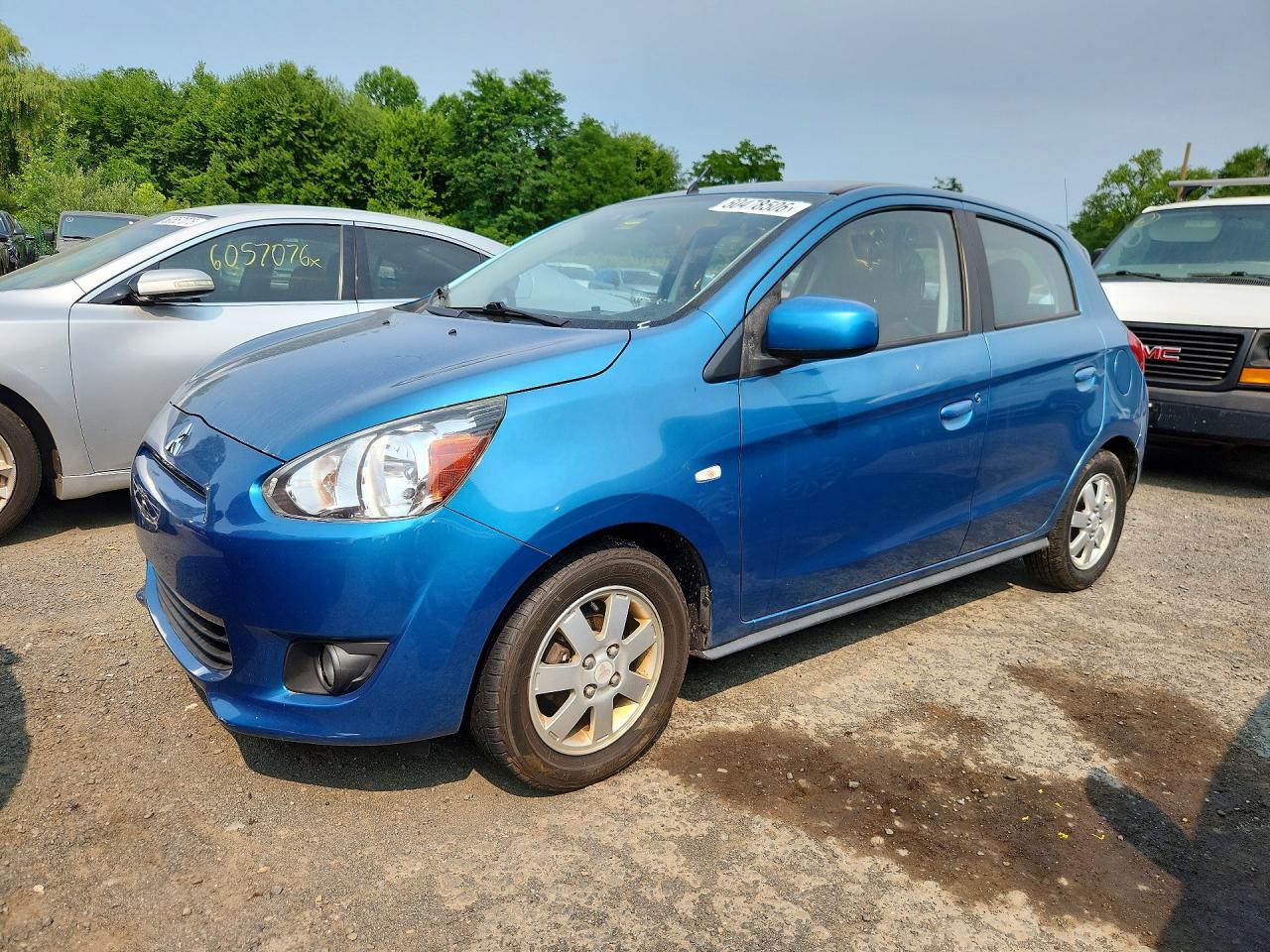 2014 Mitsubishi Mirage ES, VIN ML32A4HJ5EH005703 — Minor dents and scratches