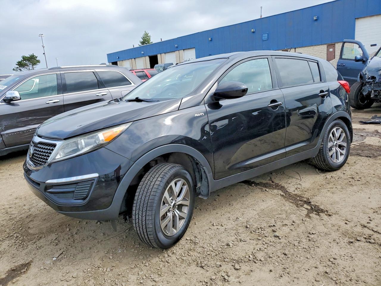 2015 Kia Sportage LX, VIN KNDPBCAC2F7760742 — Side