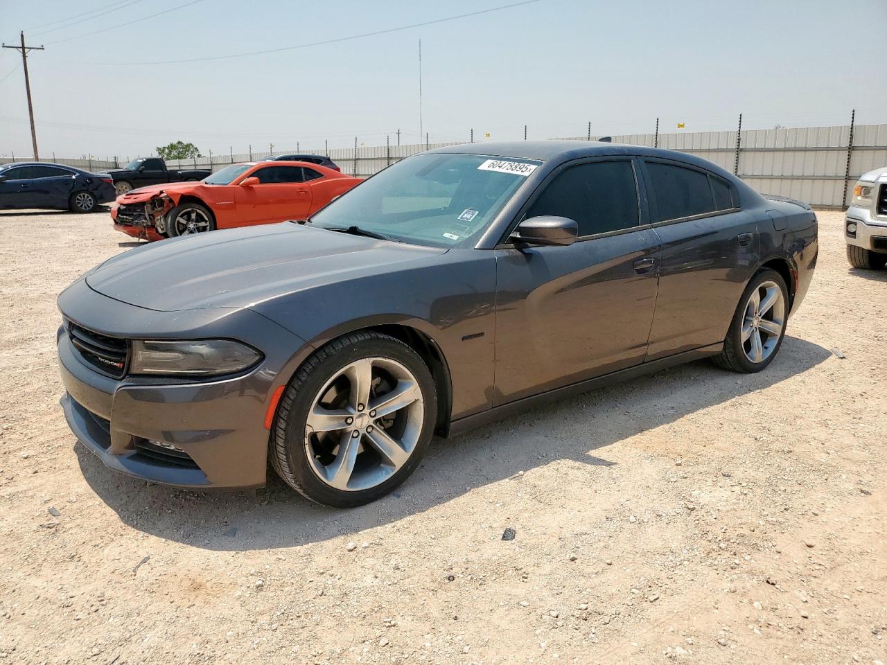 2015 Dodge Charger Road/Track, VIN 2C3CDXCT6FH871087 — Side