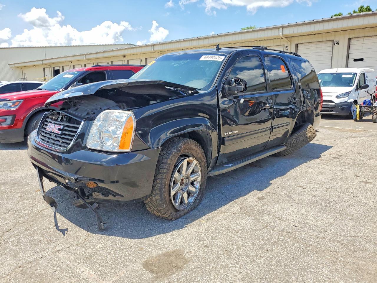2009 GMC Yukon SLT 4SB, VIN 1GKFK33009R297351 — Перед