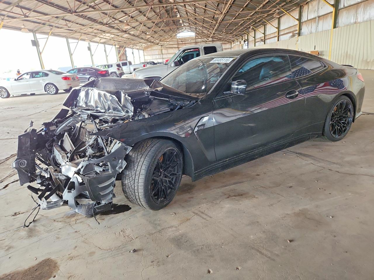 2021 BMW M4 Competition, VIN WBS33AZ00MCH00579 — Front end