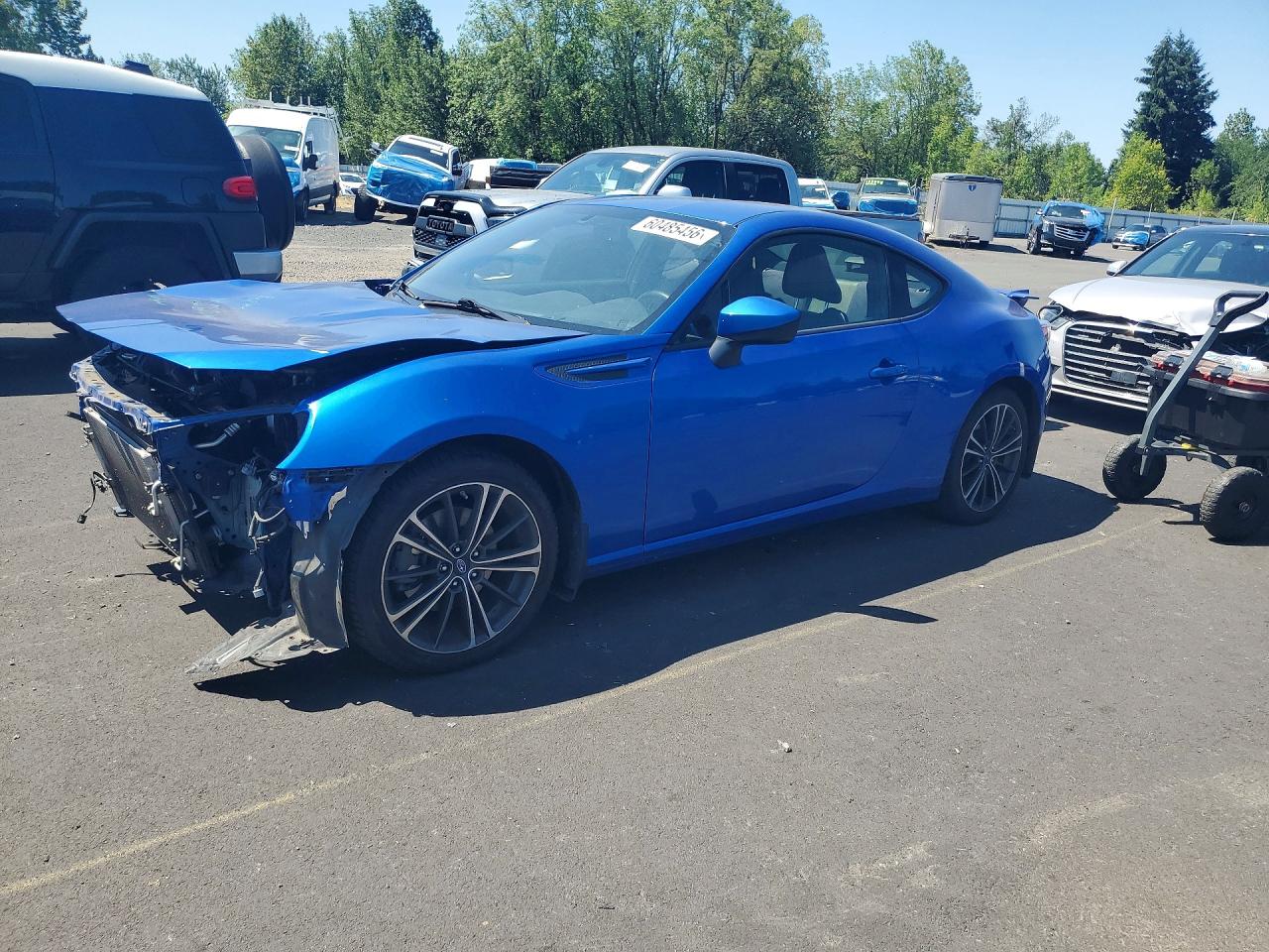 2014 Subaru BRZ Limited, VIN JF1ZCAC17E8603387 — Front end