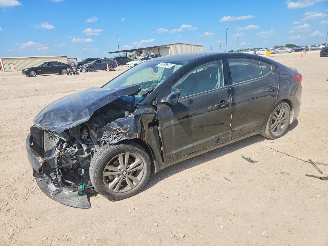 2018 Hyundai Elantra Value Edition, VIN 5NPD84LF1JH232483 — Front end