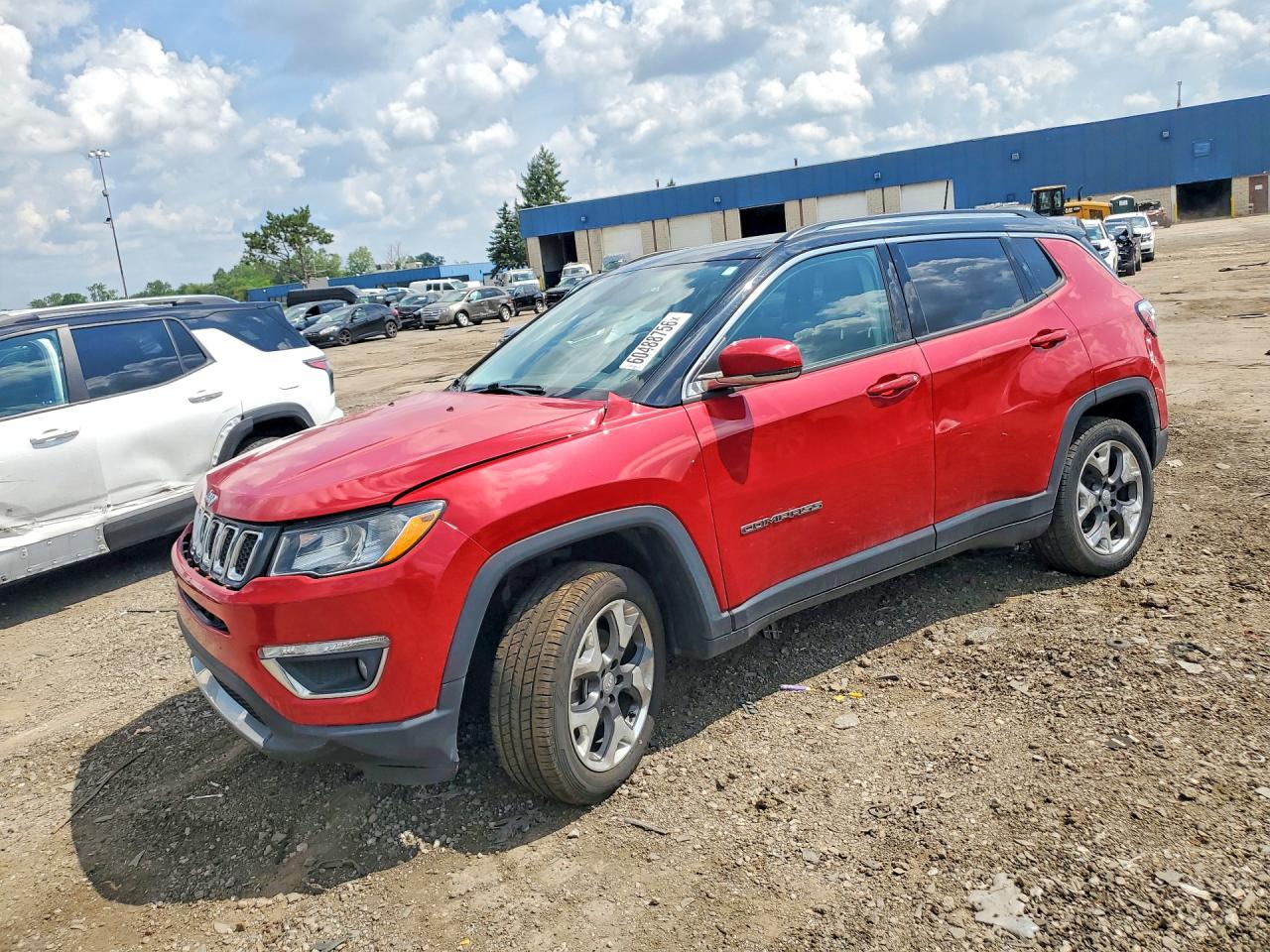 2019 Jeep Compass Limited, VIN 3C4NJDCBXKT666666 — Front end