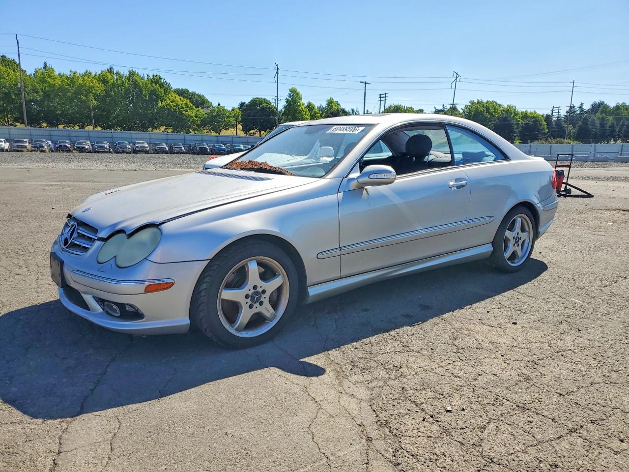 2003 Mercedes-Benz CLK 500, VIN WDBTJ75JX3F050215 — Front end