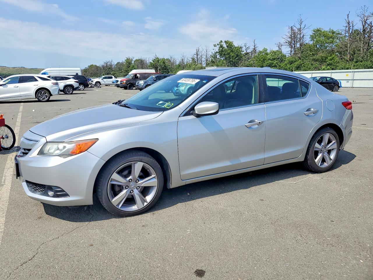2014 Acura ILX Premium, VIN 19VDE1F58EE001237 — Undercarriage